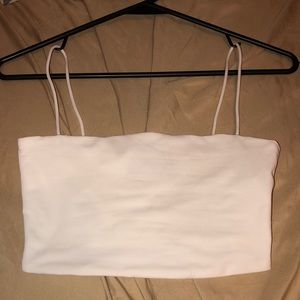 Cute little white crop top